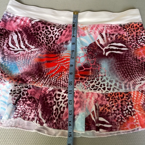 New Sofibella Wild Life Tennis/Golf Skort Size XL - Picture 6 of 7